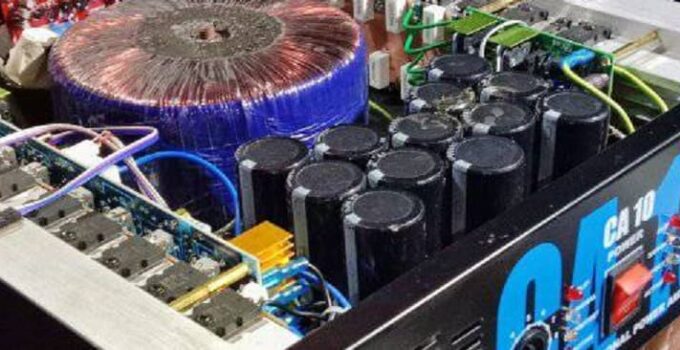 jumlah elco yang pas untuk power supply power amplifier