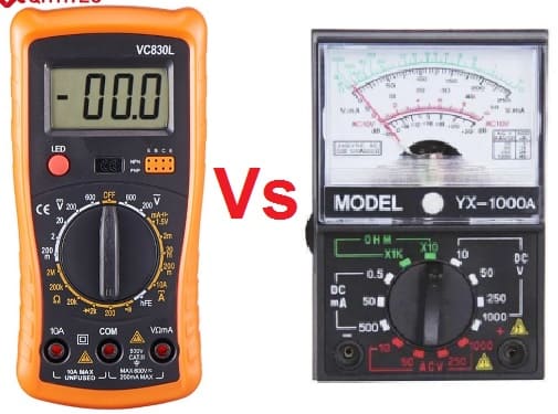 keunggulan kelebihan multimeter analog dan digital