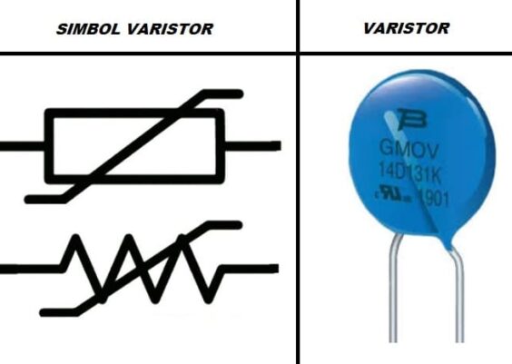 fungsi varistor dan cara kerjanya