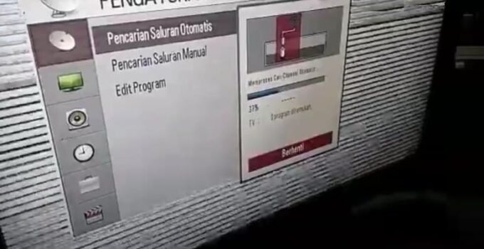 gejala kerusakan Xtal pada TV LED