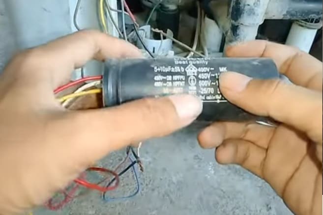 kapasitor pengering mesin cuci