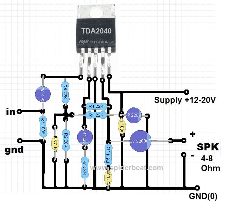 skema diagram ampli toa ta1031 - Kesalahan Umum yang Harus Dihi...