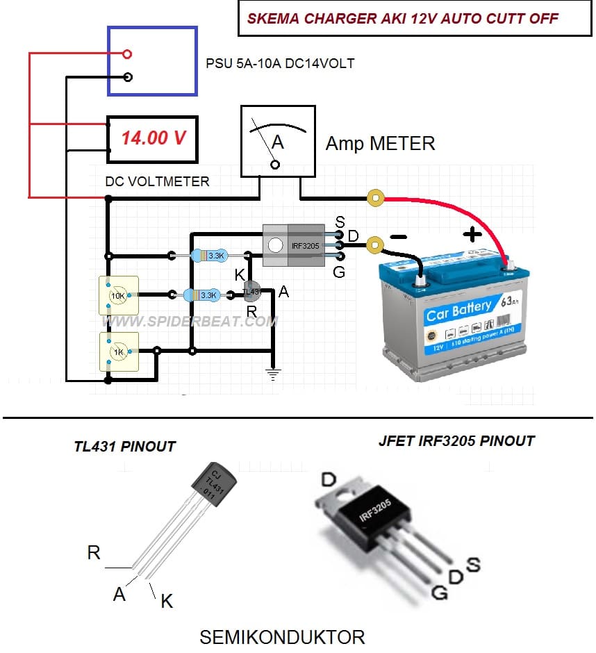 diagram skema charger accu - Memahami Fungsi Dasar Charger ...