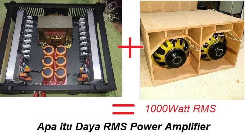 Definisi Watt RMS Daya RMS amplifier
