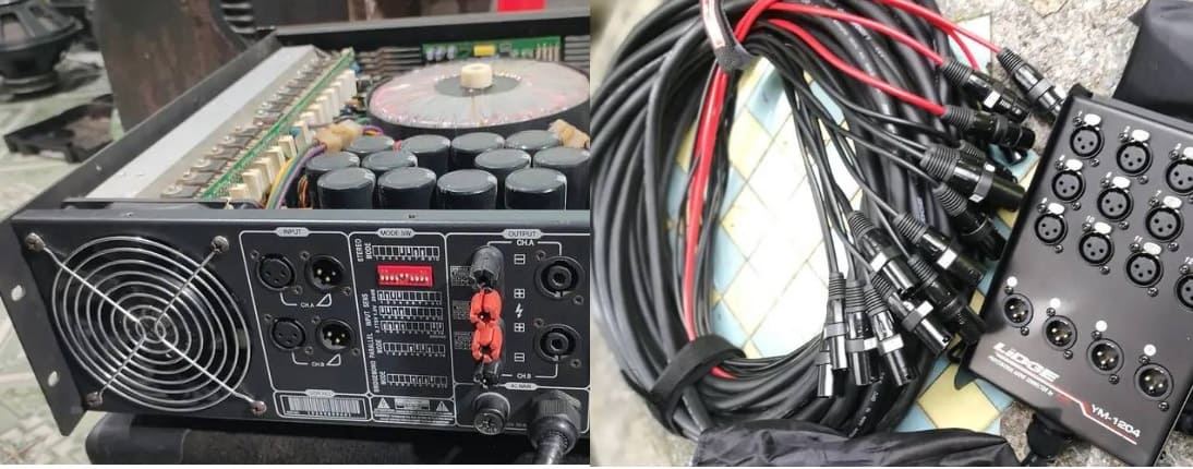 Fungsi Input Balance Power amplifier