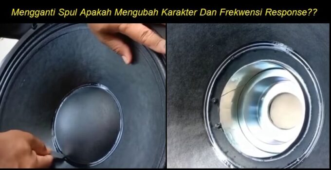 Mengganti Spul speaker