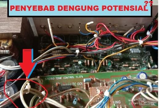 Penyebab dengung audio amplifier