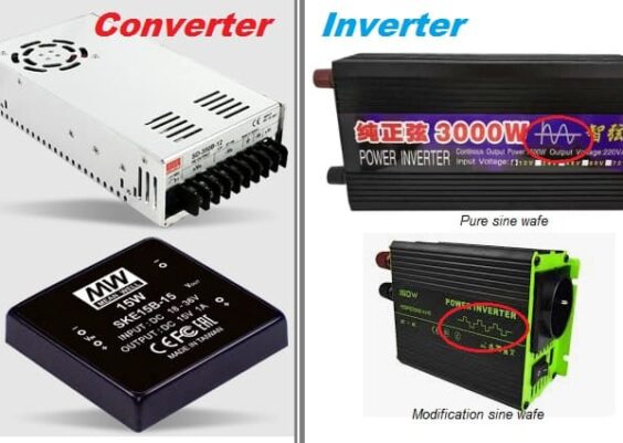 Perbedaan Inverter dengan Konverter