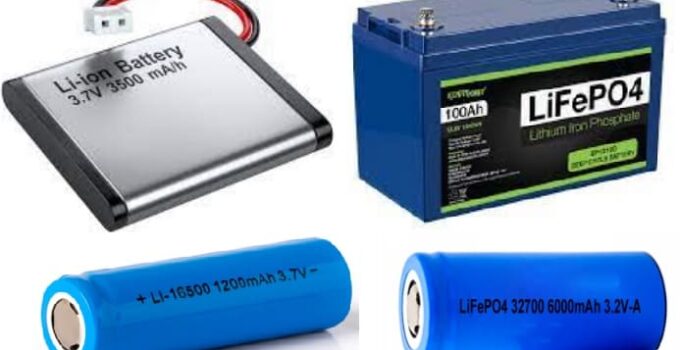 perbedaan baterai lithium ion dan LiFePO4