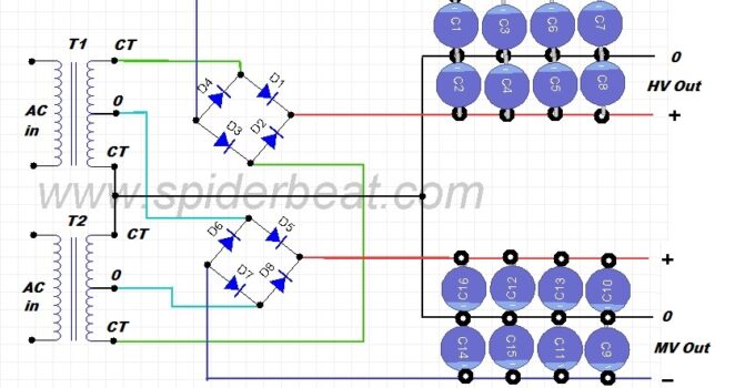 skema power supply dual voltage driver power class H