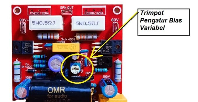 Penyetelan arus bias power amplifier