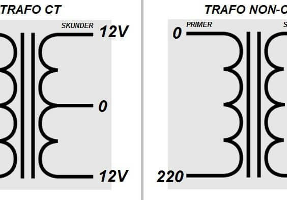 beda trafo CT dan non CT